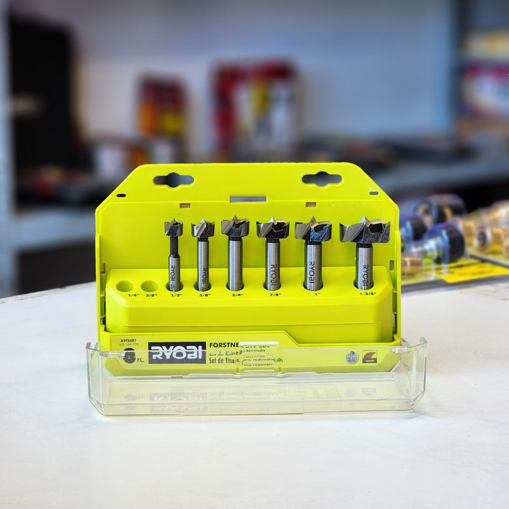 8 Piece Forstner Bit Set 8 Piece Forstner Bit Set